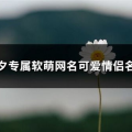 关于七夕的网名,精选七夕节网名赏析